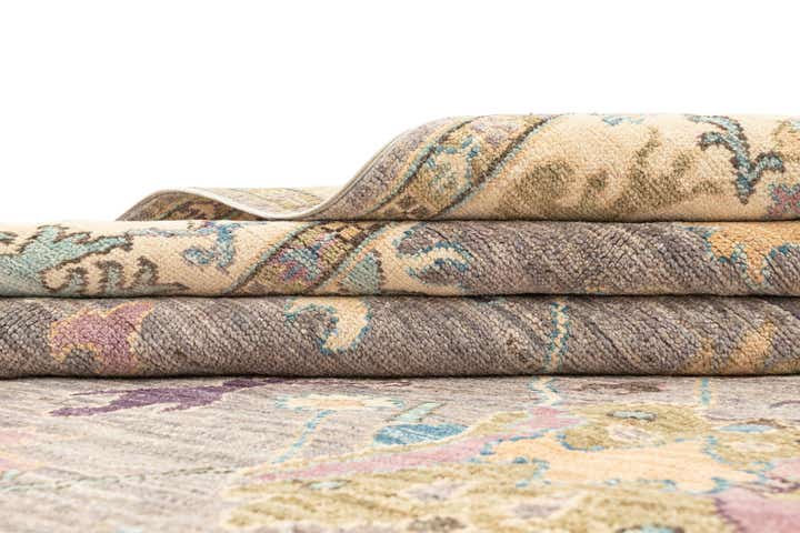 6' 2 x 9' Hand Knotted Oushak Rug