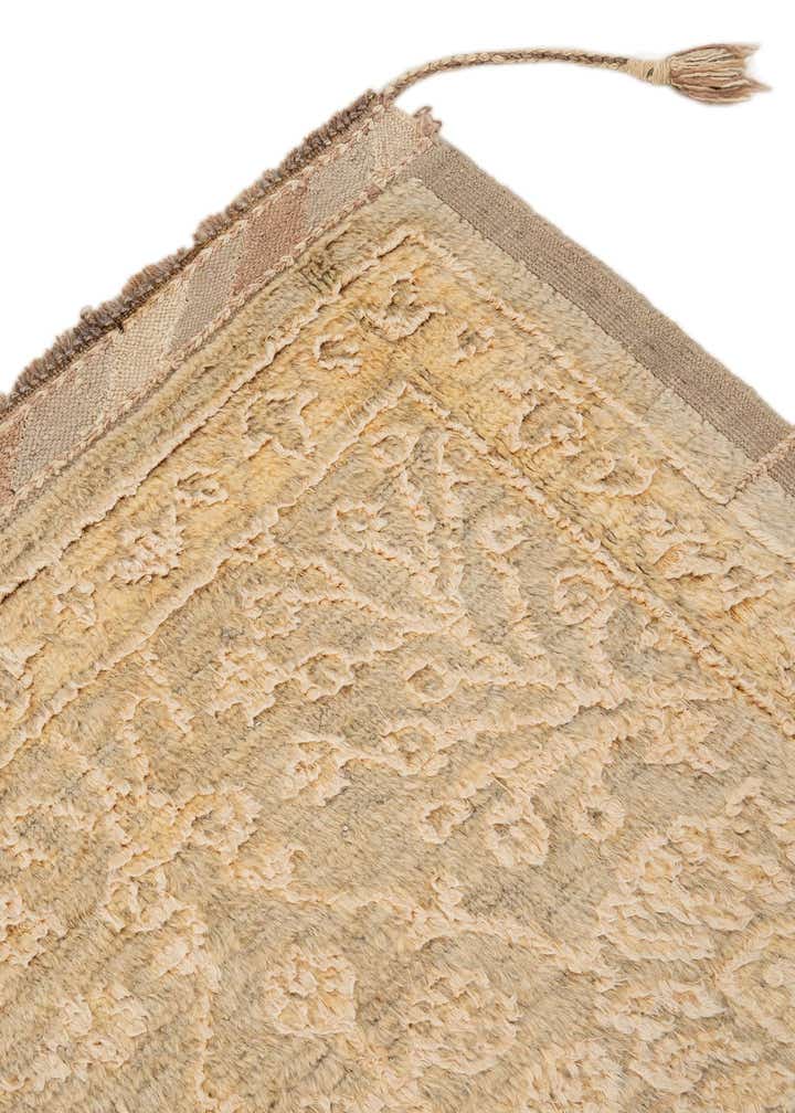 5' 11 x 7' 10 Hand Knotted Oushak Wool Rug