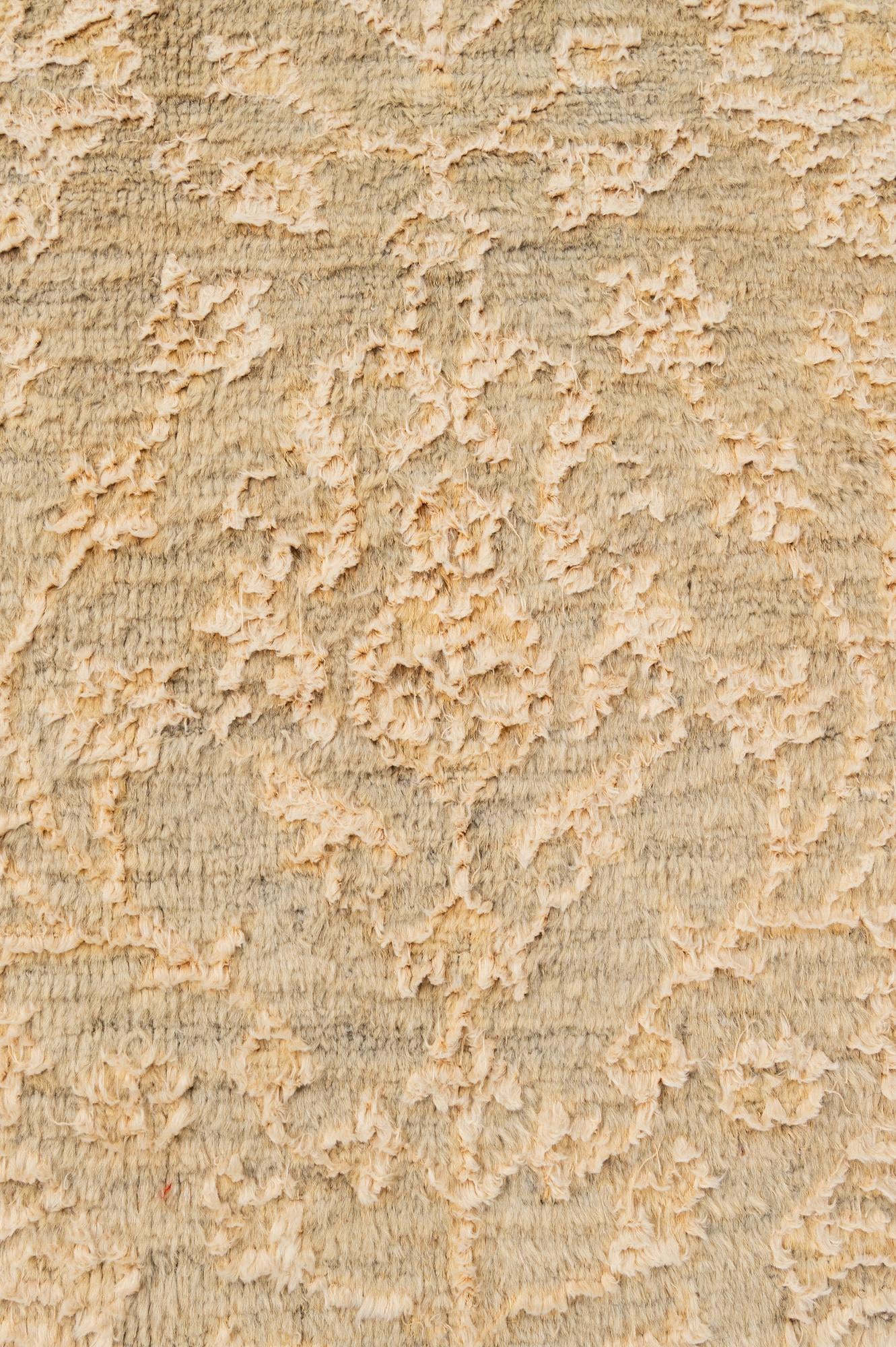 5' 11 x 7' 10 Hand Knotted Oushak Wool Rug