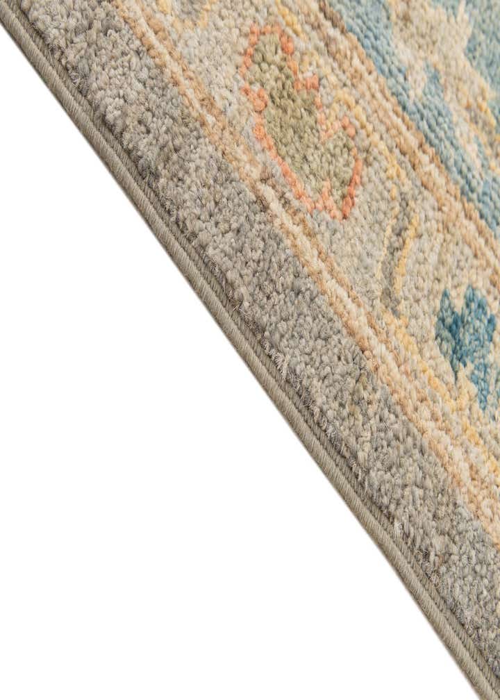 8' 3 x 9' 10 Hand Knotted Oushak Wool Rug