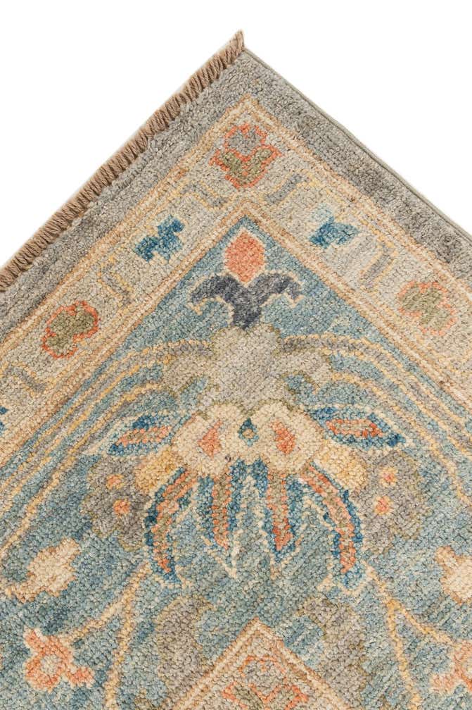 8' 3 x 9' 10 Hand Knotted Oushak Wool Rug