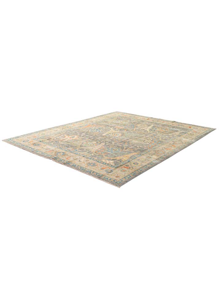 8' 2 x 9' 10 Hand Knotted Oushak Wool Rug