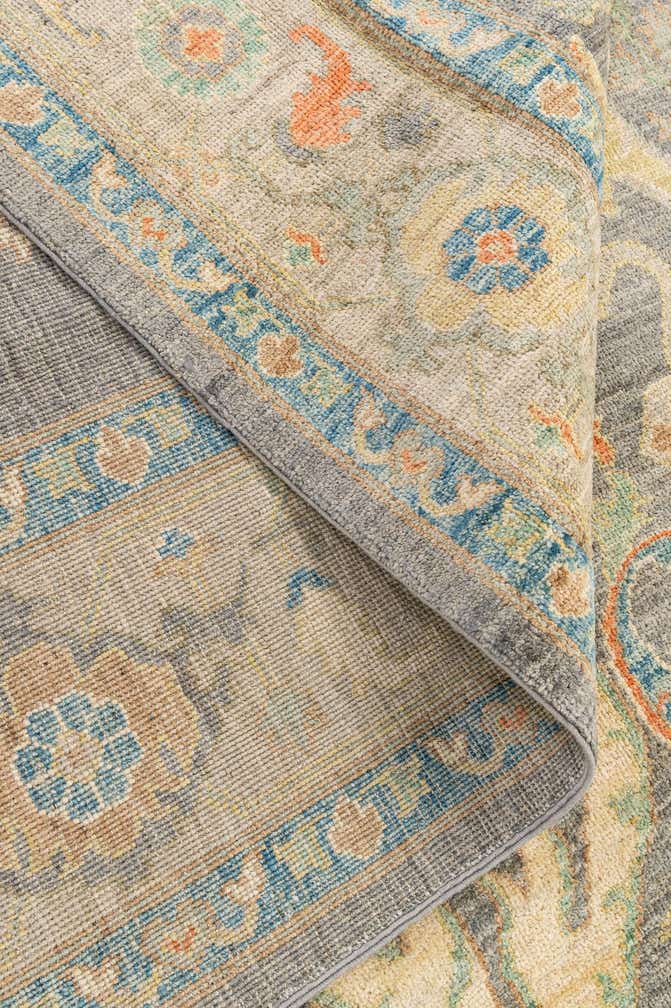 8' 2 x 9' 10 Hand Knotted Oushak Wool Rug