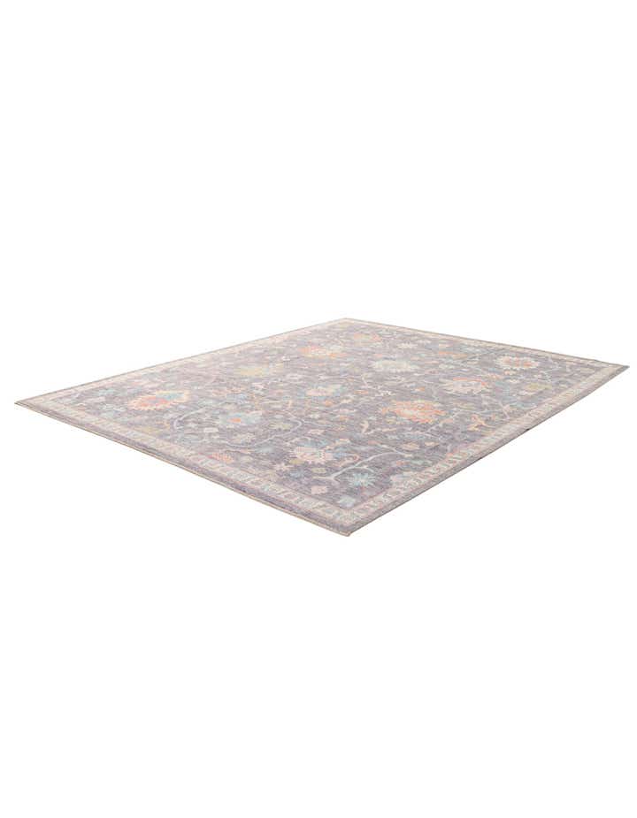 8' 5 x 10' 3 Hand Knotted Oushak Wool Rug