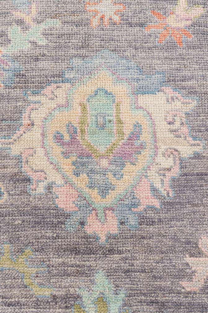 8' 5 x 10' 3 Hand Knotted Oushak Wool Rug