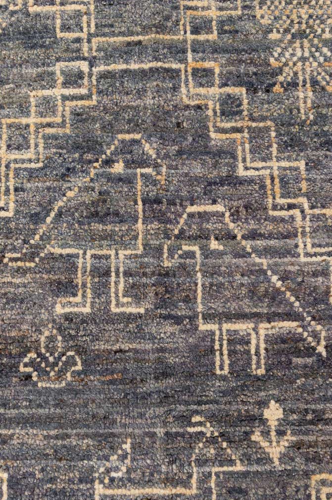 10' 2 x 14' 2 Hand Knotted Oushak Wool Rug
