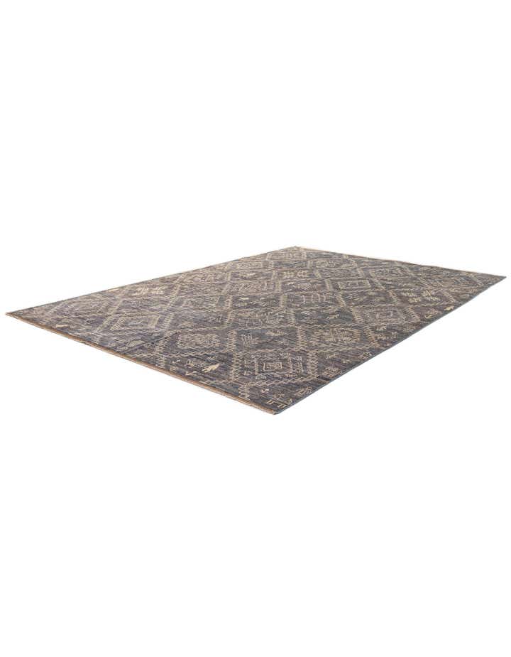 10' 2 x 14' 2 Hand Knotted Oushak Wool Rug