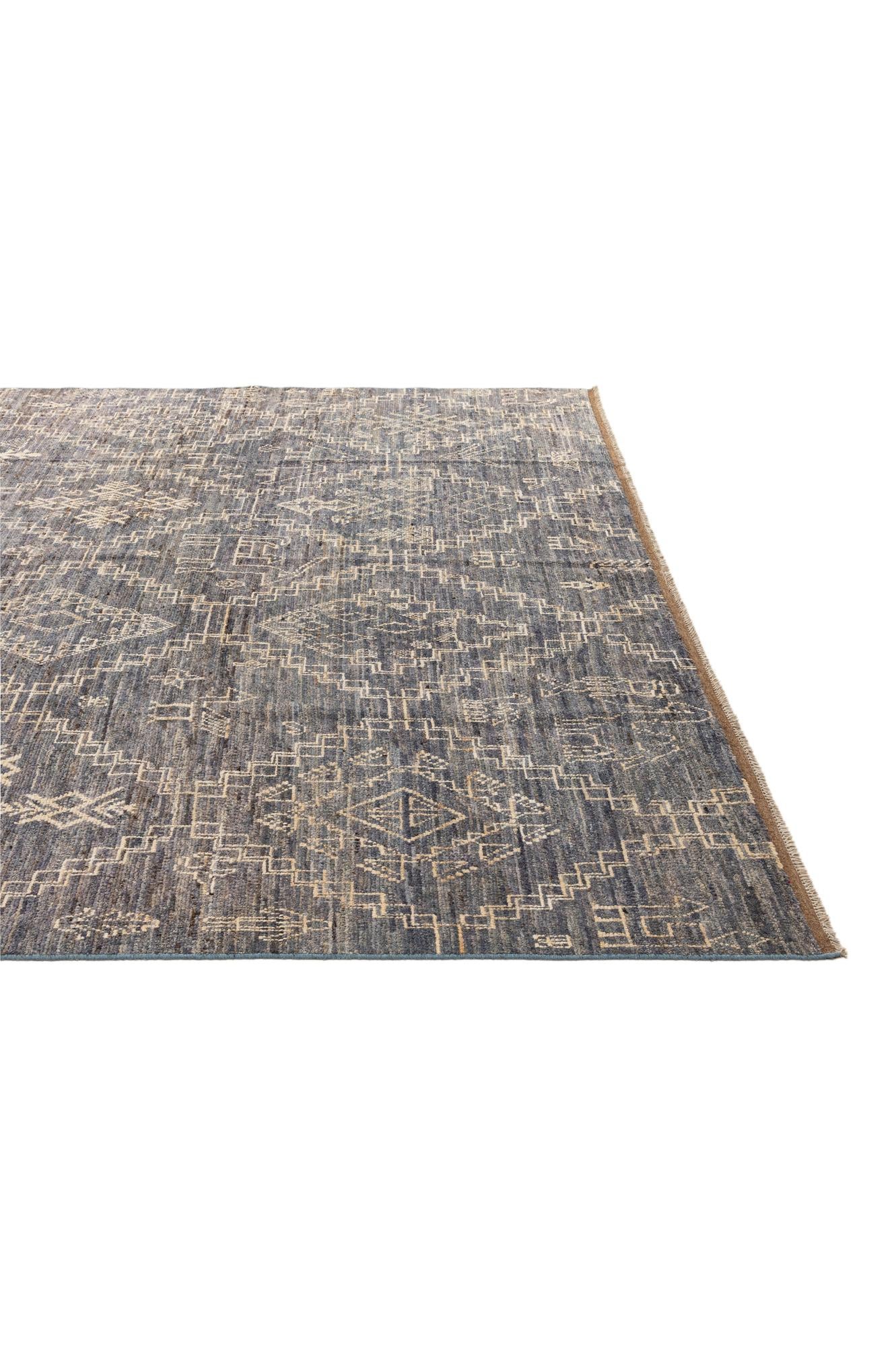 10' 2 x 14' 2 Hand Knotted Oushak Wool Rug