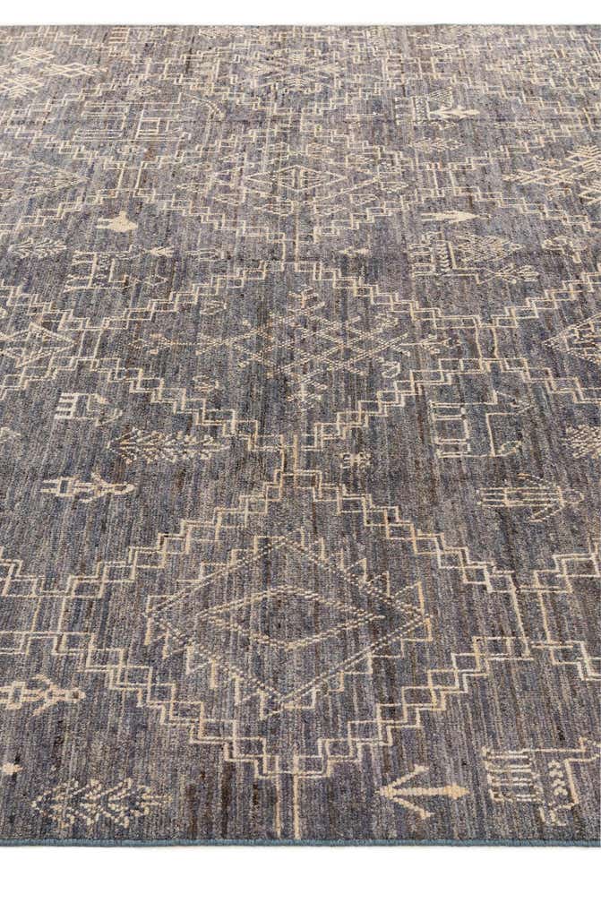 10' 2 x 14' 2 Hand Knotted Oushak Wool Rug