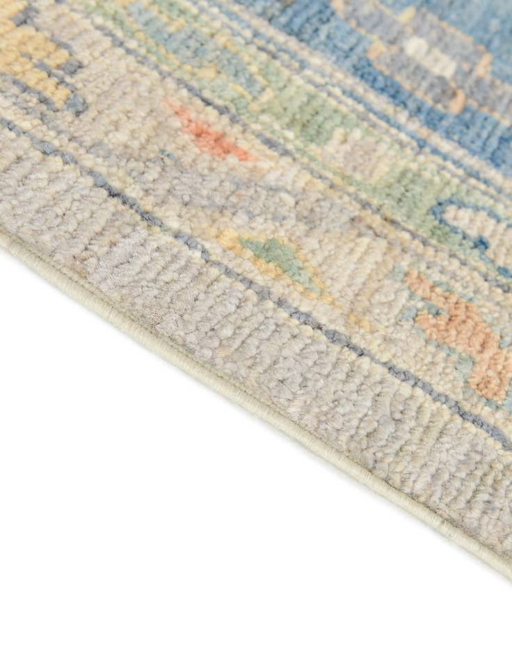 Detail image of 12' x 14' 9 Hand Knotted Oushak Wool Rug