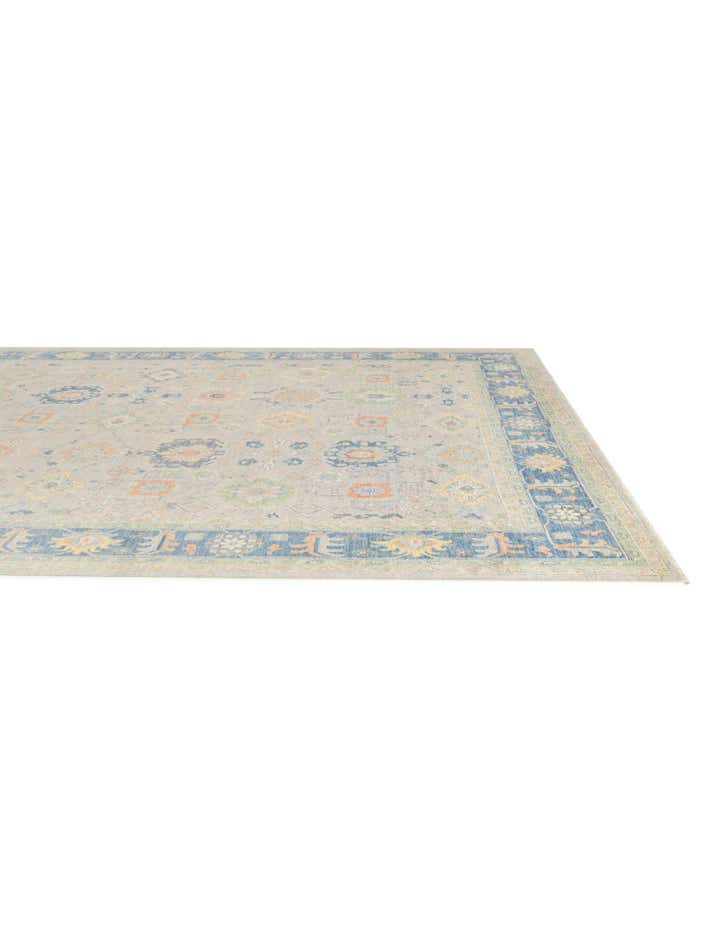 12' x 14' 9 Hand Knotted Oushak Wool Rug