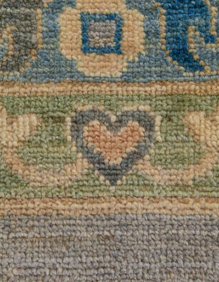 13' x 17' 9 Hand Knotted Oushak Wool Rug