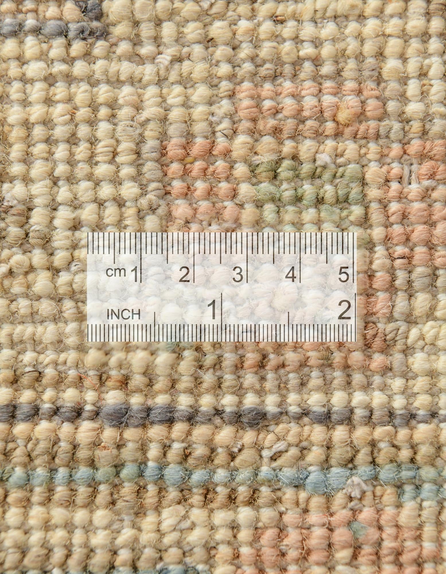13' 3 x 16' 10 Hand Knotted Oushak Wool Rug