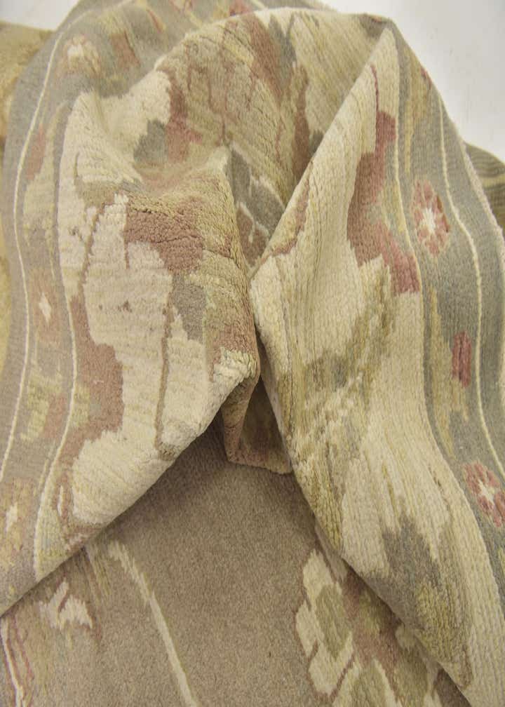 11' 5 x 15' 8 Hand Knotted Oushak Wool Rug