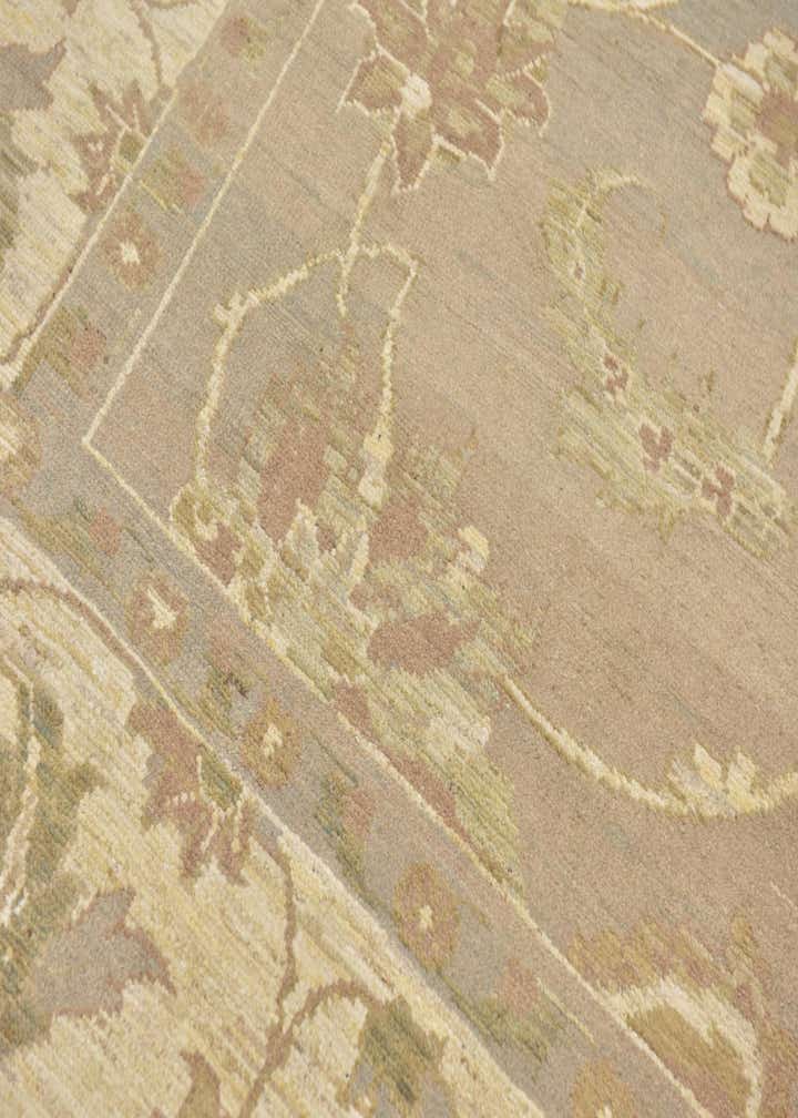 11' 5 x 15' 8 Hand Knotted Oushak Wool Rug