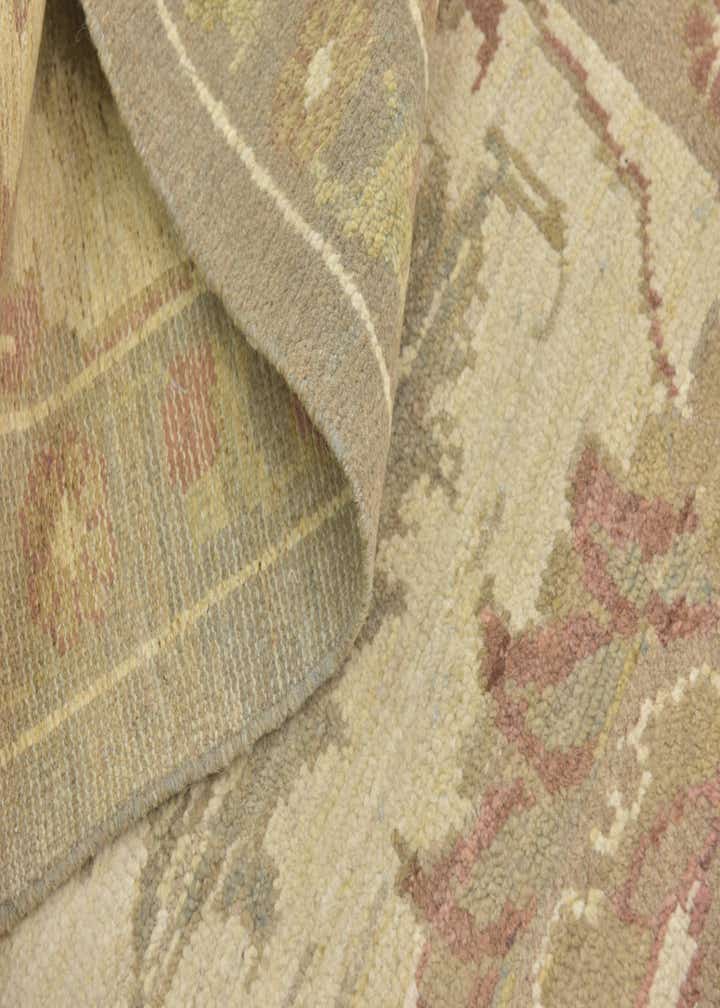 11' 5 x 15' 8 Hand Knotted Oushak Wool Rug