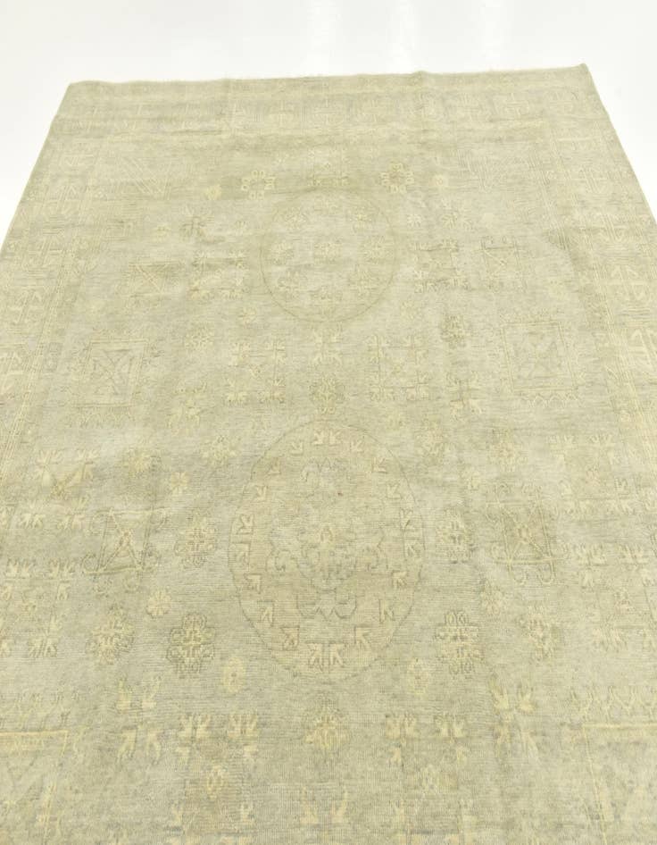 Detail image of 8' x 9' 10  Hand Knotted Oushak Wool Rug