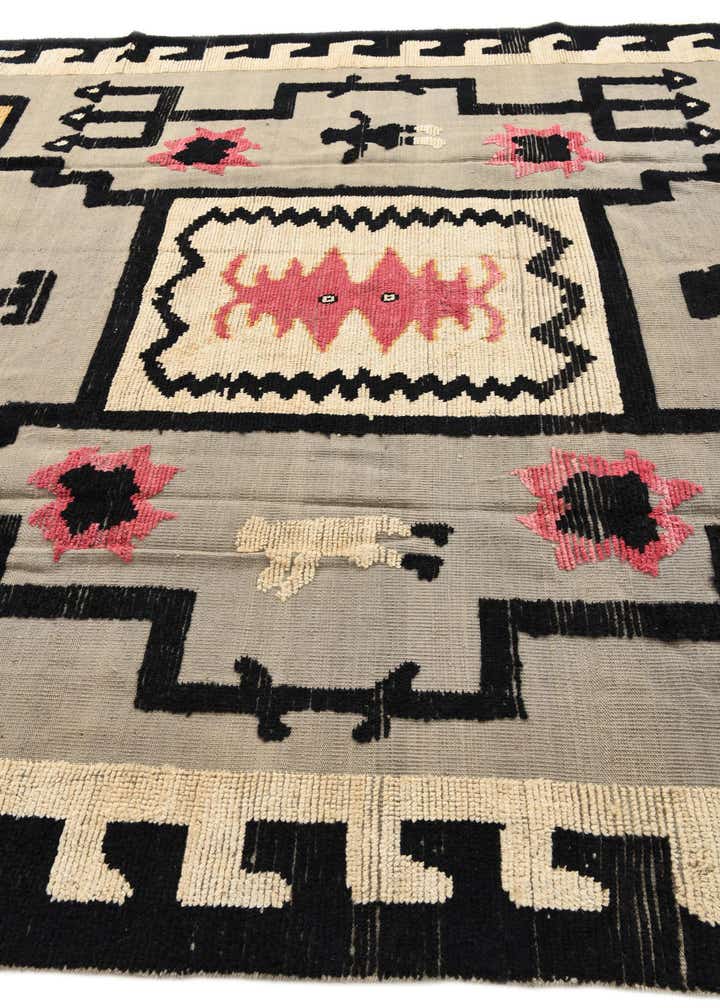 9' 8 x 13' Hand Knotted Oushak Wool Rug