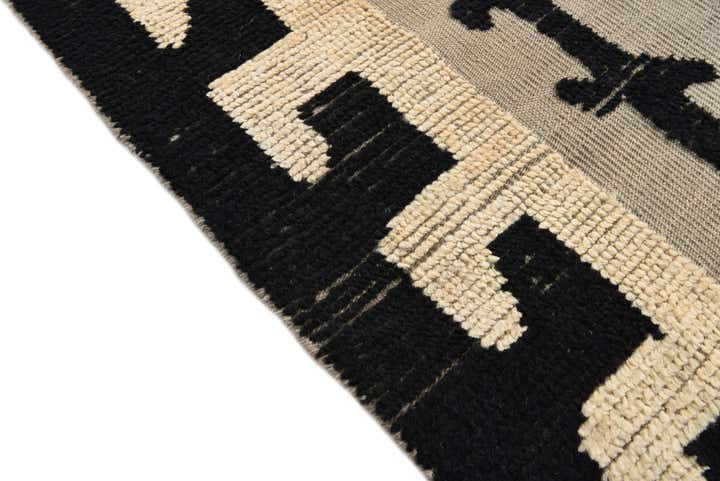 9' 8 x 13' Hand Knotted Oushak Wool Rug