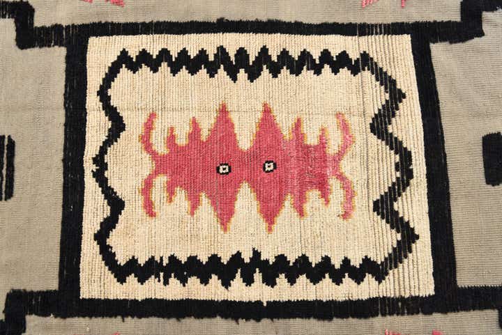 9' 8 x 13' Hand Knotted Oushak Wool Rug