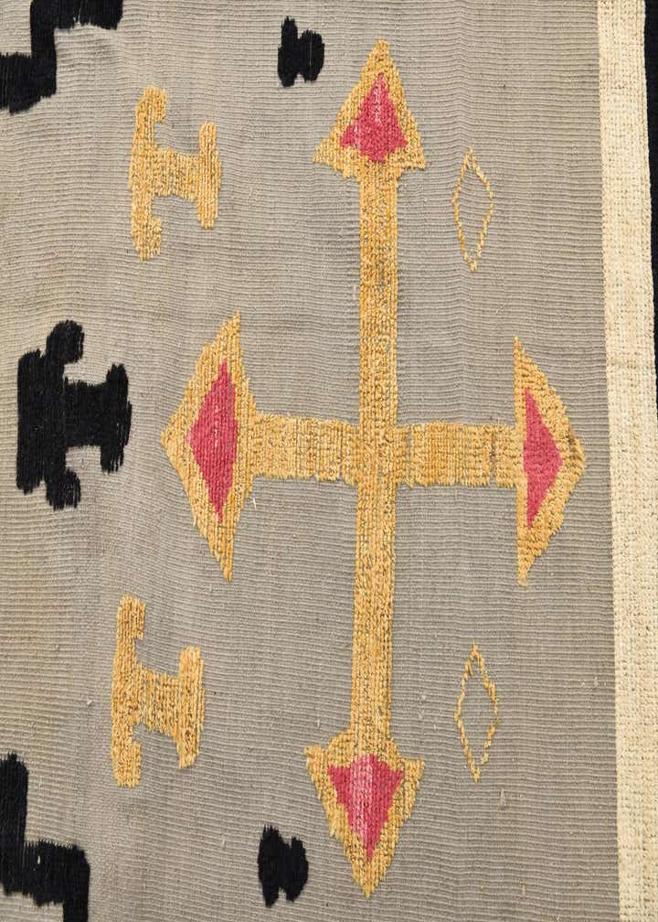 9' 8 x 13' Hand Knotted Oushak Wool Rug