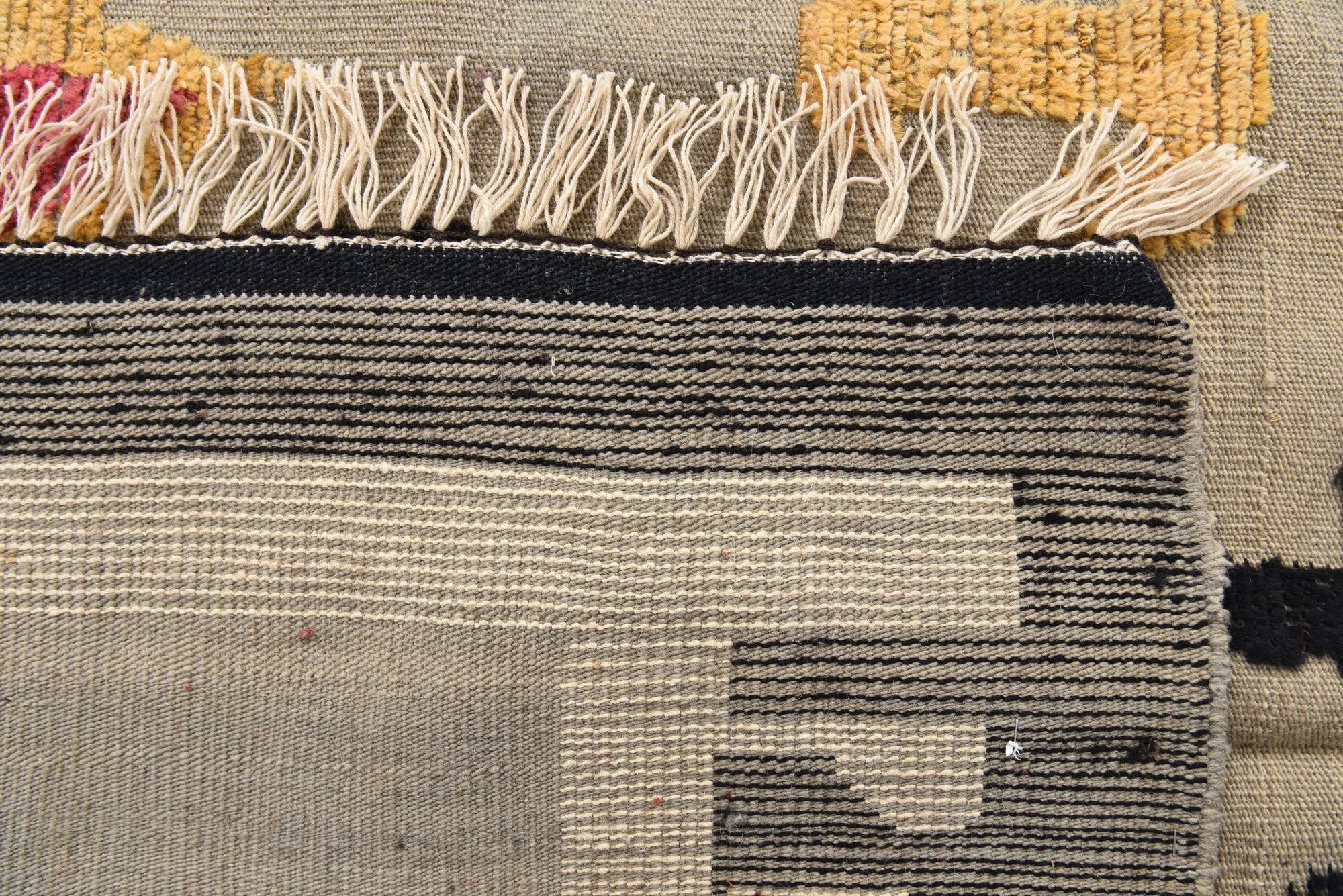 9' 8 x 13' Hand Knotted Oushak Wool Rug
