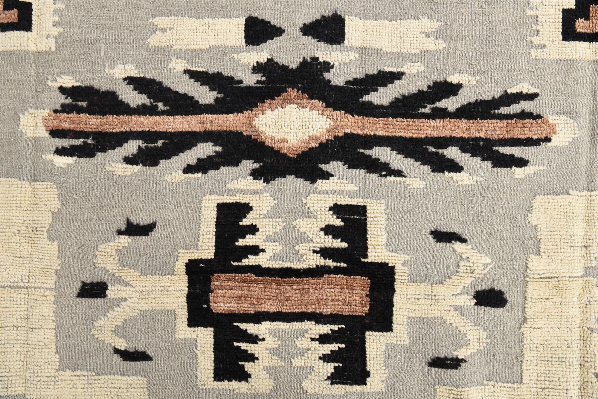 8' 2 x 10' 7 Hand Knotted Oushak Wool Rug