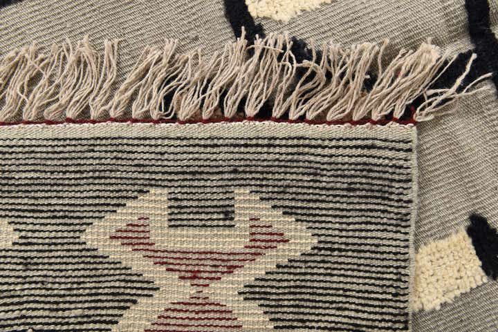 7' 11 x 10' 7 Hand Knotted Oushak Wool Rug