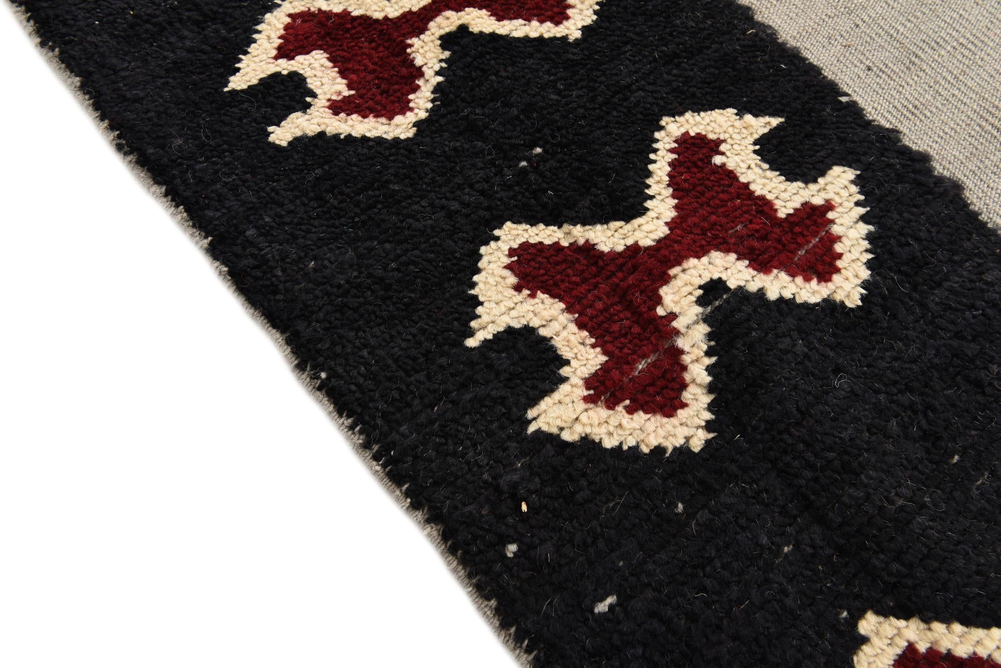 7' 11 x 10' 7 Hand Knotted Oushak Wool Rug