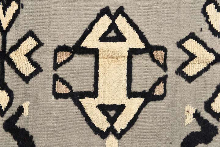 7' 11 x 10' 7 Hand Knotted Oushak Wool Rug