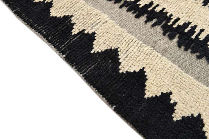 8' x 10' 8 Hand Knotted Oushak Wool Rug