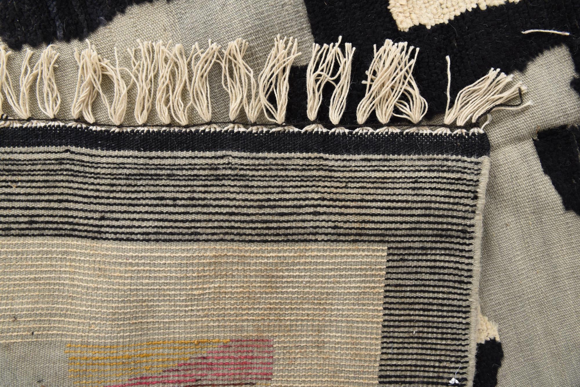 8' 6 x 12' 3 Hand Knotted Oushak Wool Rug