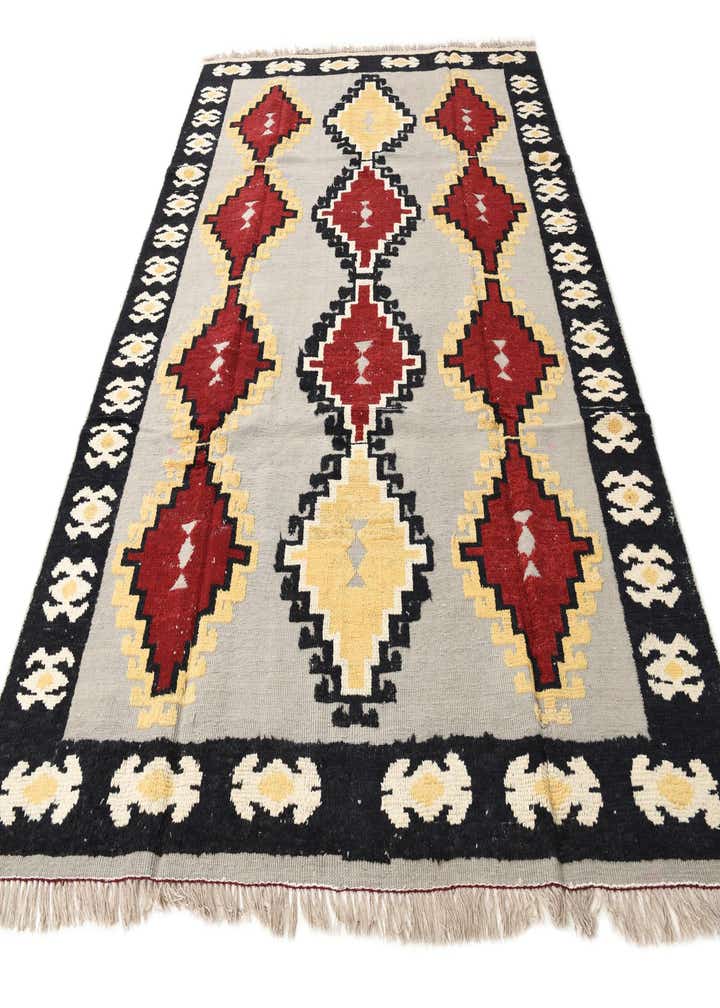 8' 2 x 10' 5 Hand Knotted Oushak Wool Rug