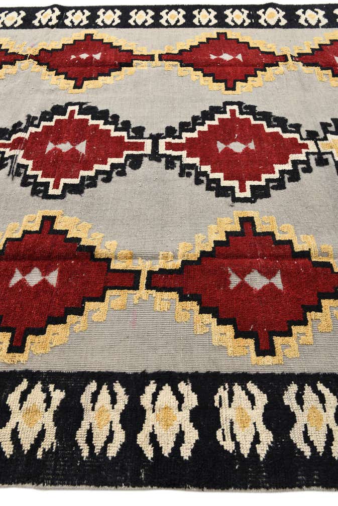 8' 2 x 10' 5 Hand Knotted Oushak Wool Rug