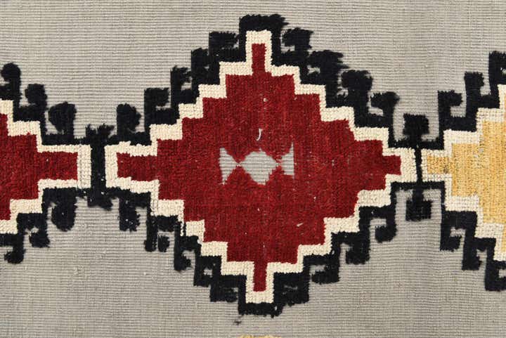 8' 2 x 10' 5 Hand Knotted Oushak Wool Rug