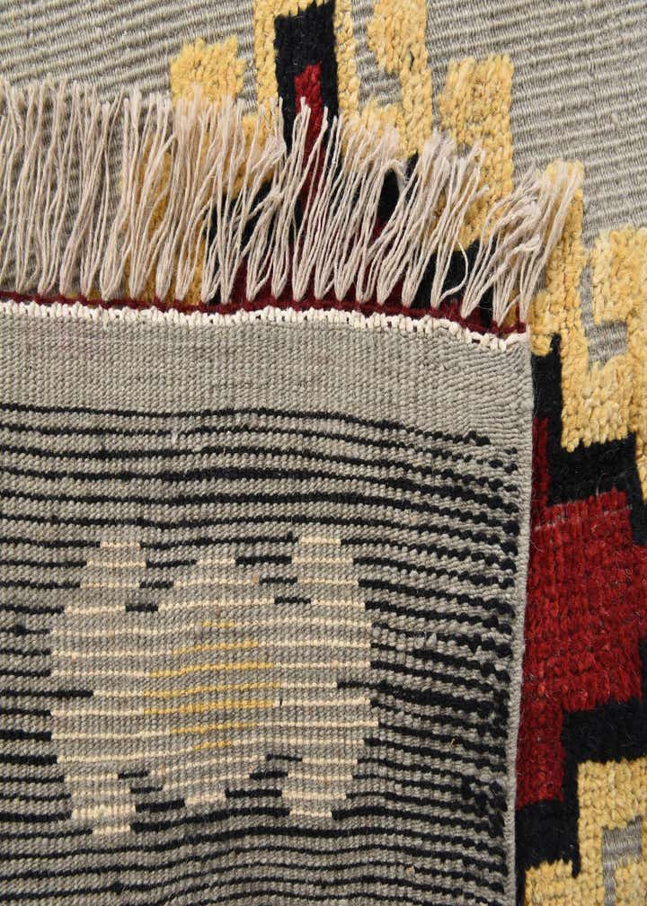 8' 2 x 10' 5 Hand Knotted Oushak Wool Rug