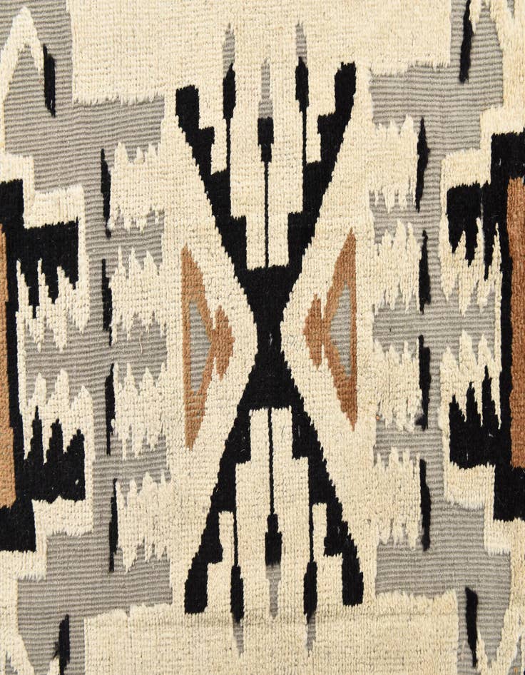 Detail image of 8' x 10' 8  Hand Knotted Oushak Wool Rug