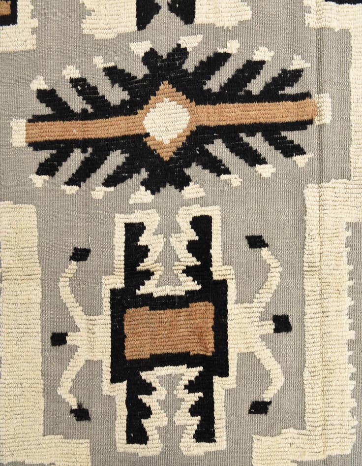 Detail image of 8' x 10' 8  Hand Knotted Oushak Wool Rug