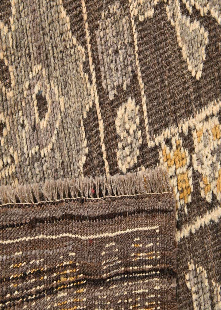 9' x 12' 3 Hand Knotted Oushak Wool Rug