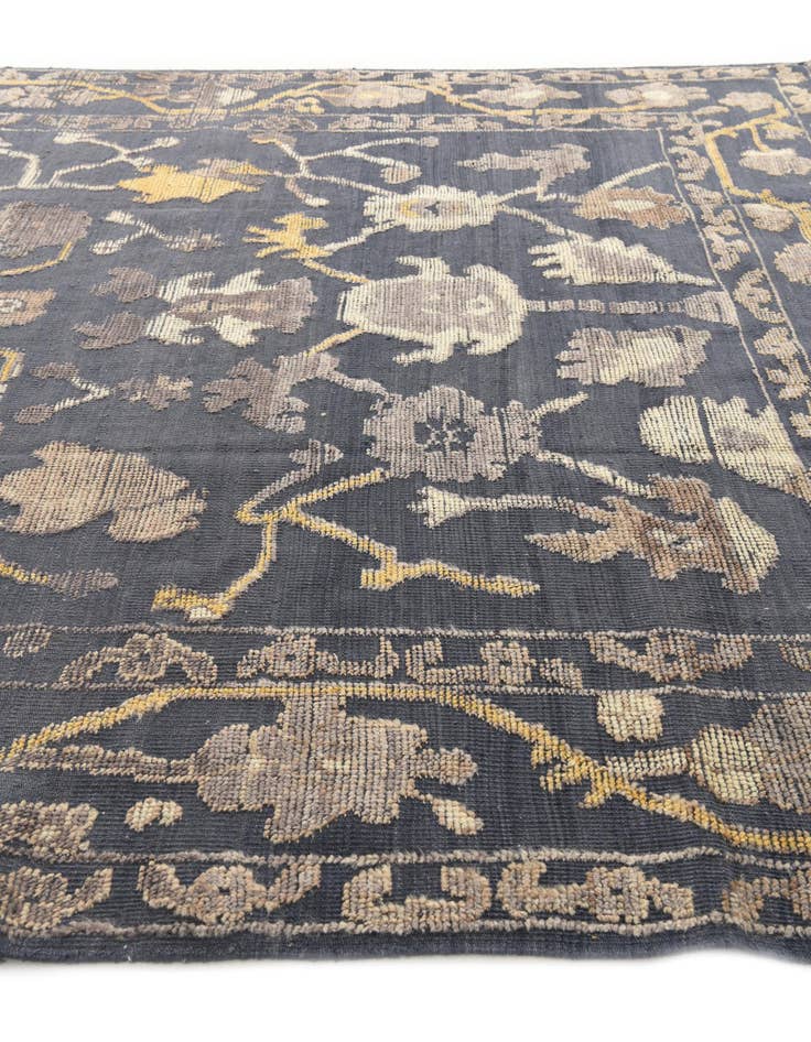 Detail image of 8' x 10' Hand Knotted Oushak Wool Rug