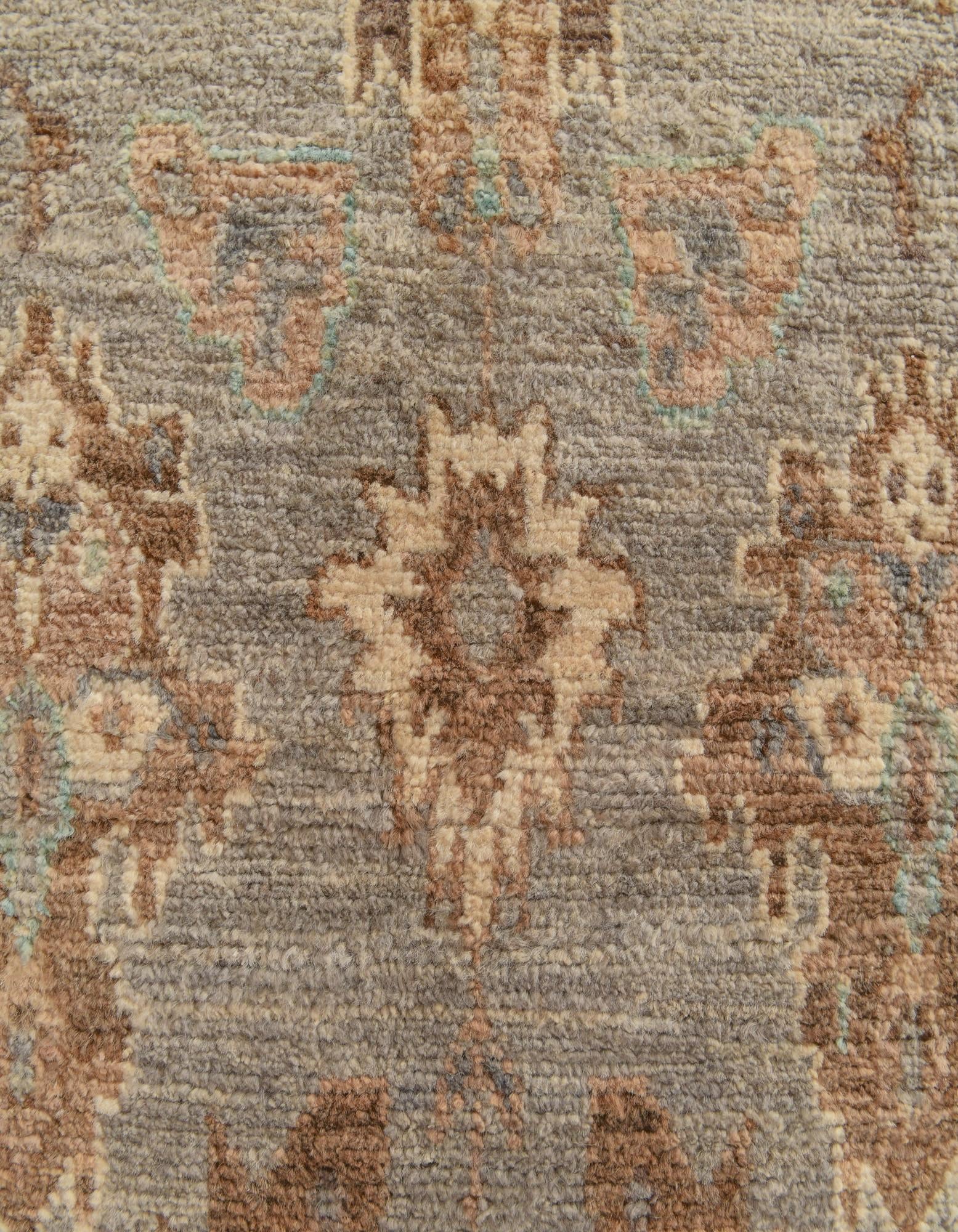 3' 10 x 6' 5 Hand Knotted Oushak Wool Rug