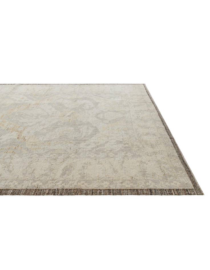 Detail image of 9' 5 x 12' 7 Hand Knotted Oushak Wool Rug