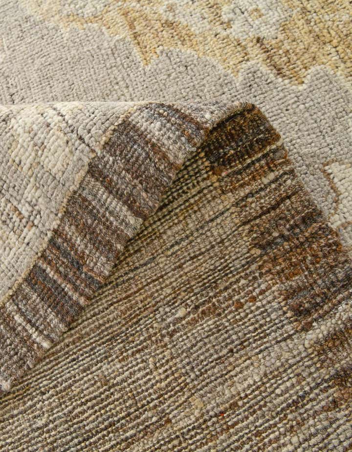 9' 5 x 12' 7 Hand Knotted Oushak Wool Rug