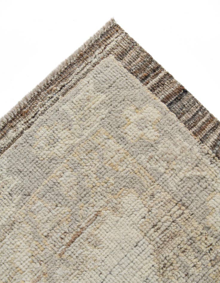 Detail image of 9' 5 x 12' 7  Hand Knotted Oushak Wool Rug