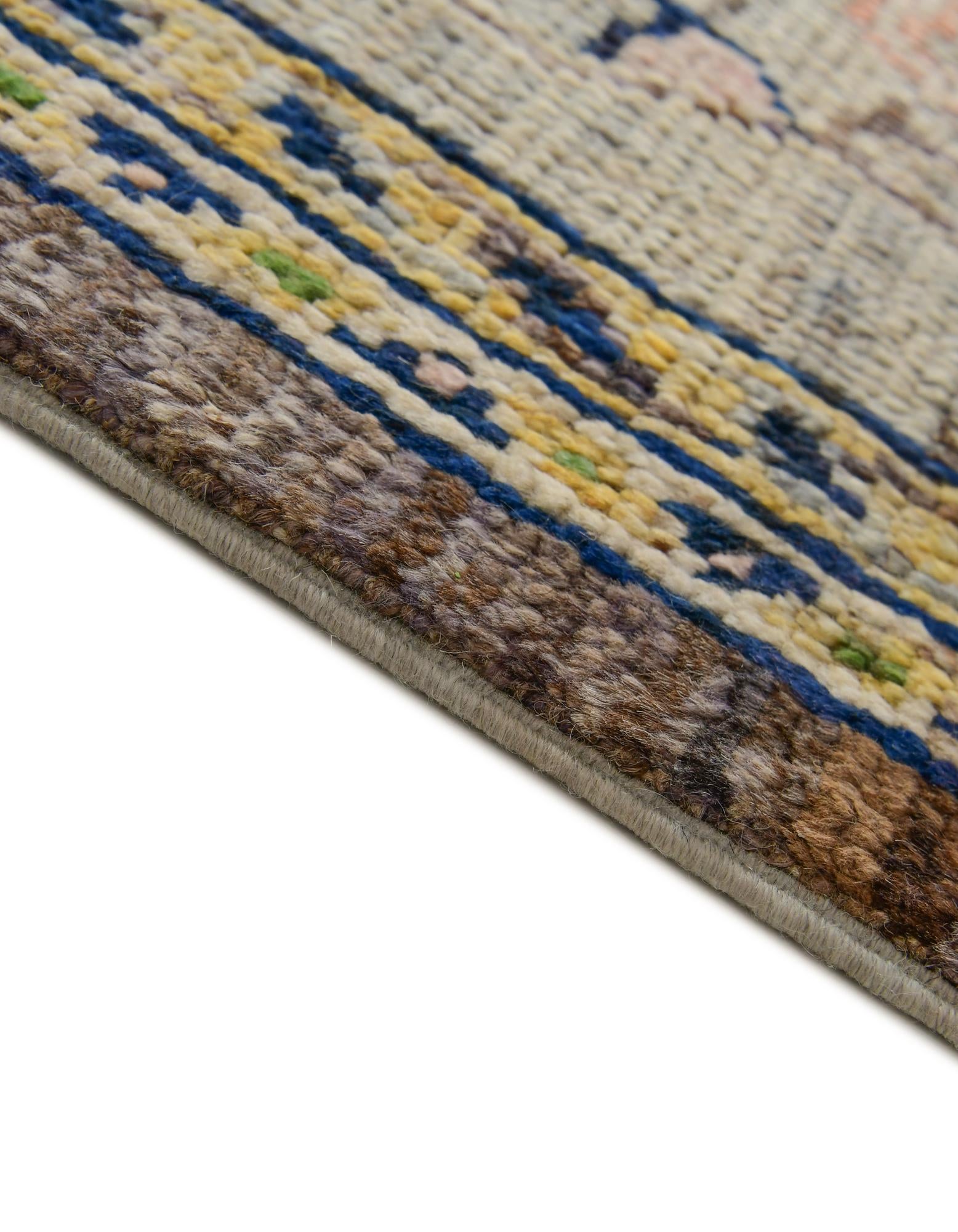 8' 4 x 9' 6 Hand Knotted Oushak Wool Rug