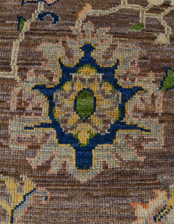 8' 4 x 9' 6 Hand Knotted Oushak Wool Rug
