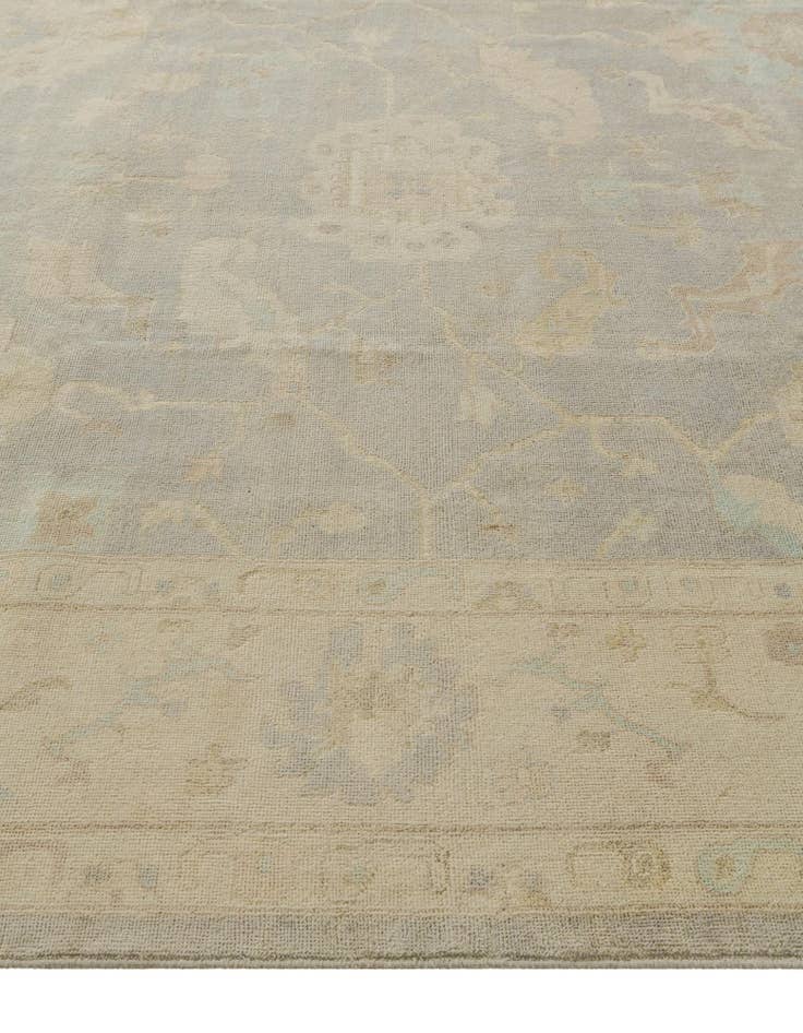 Detail image of 9' x 11' 10  Hand Knotted Oushak Wool Rug