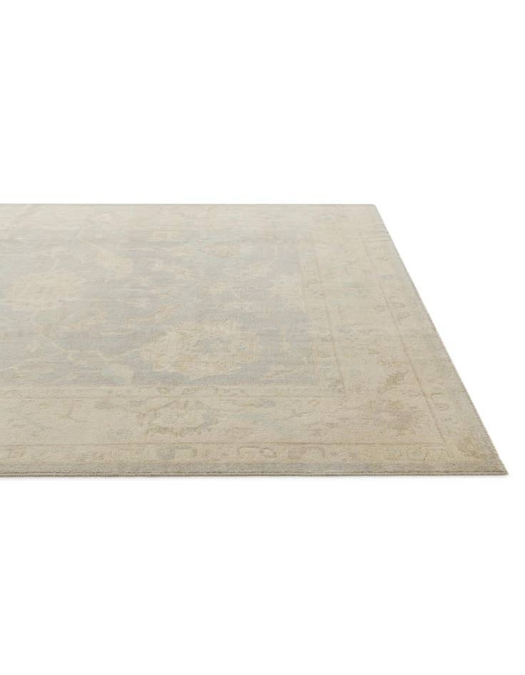 Detail image of 9' x 11' 10 Hand Knotted Oushak Wool Rug