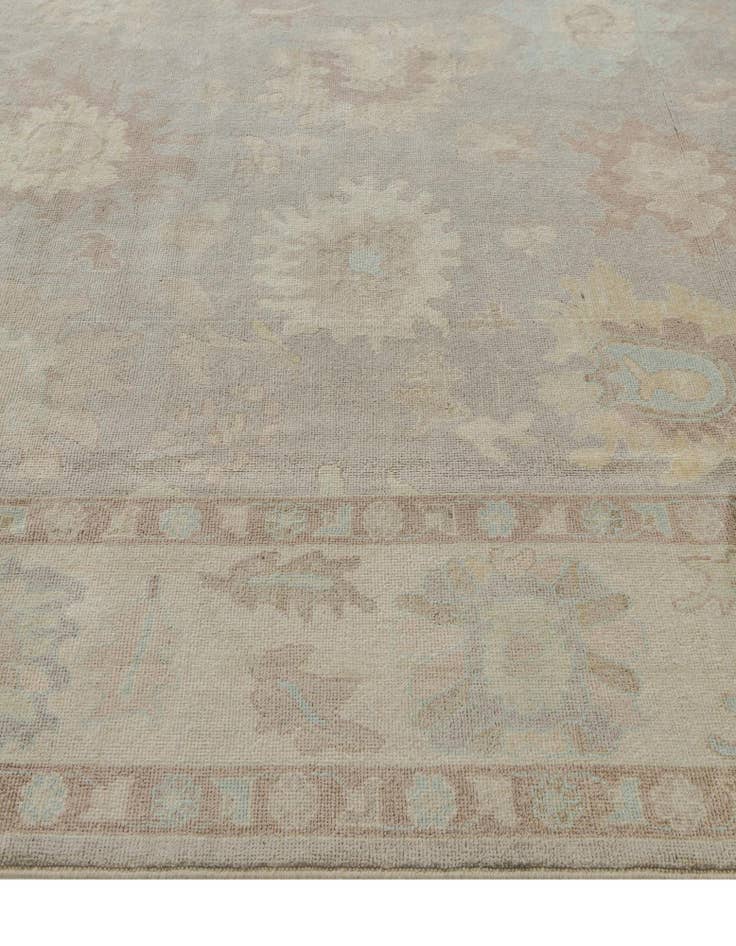 Detail image of 8' 4 x 10' 1  Hand Knotted Oushak Wool Rug