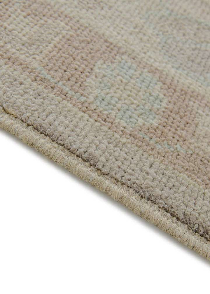 8' 4 x 10' 1 Hand Knotted Oushak Wool Rug